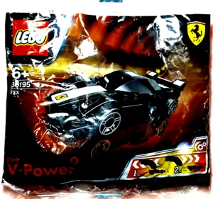 SHELL V-POWER LEGO FERRARI FXX #30195 BLACK SEALED NEW - Picture 1 of 3