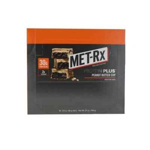 MET-Rx Big Protein Bar, Peanut Butter Pretzel 30g Protein 9Ct meal replace - Picture 1 of 2