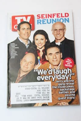 TV Guide Nov. 21 2004 Seinfeld Reunion Jerry Seinfeld & Gang Dallas Ed - Image 1 of 3
