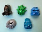 Lego Tecnic Bionicle 5X Face Masks 43614, 47302, 43856, 32571, 43098  (Lot30)