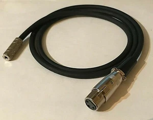 CAVO ADATTATORE DA XLR CANNON FEMMINA 3P A MINIJACK FEMMINA 3,5 MM MONO O STEREO - Imagen 1 de 1