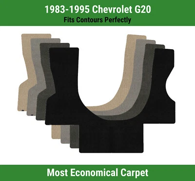 Tapete Lloyd Velourtex primeira fila para 1983-1995 Chevrolet G20  - Imagem 1 de 4