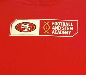 San Francisco 49ers T-Shirt XL Stem Academy X-Large EUC NFL SF Niners INV1774  - Bild 1 von 8