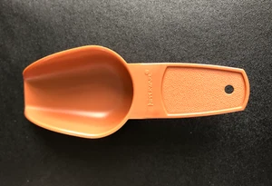 New Tupperware Canister Scoop High Sides Sugar Flour Coffee ~ Harvest Orange New - Picture 1 of 1