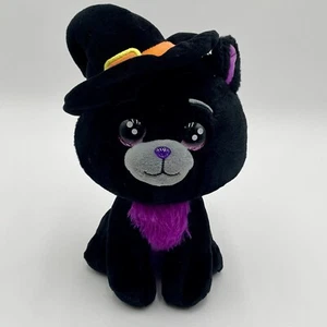 Peluche Lil Peepers Halloween Gato Negro Púrpura Bruja Russ - Imagen 1 de 9