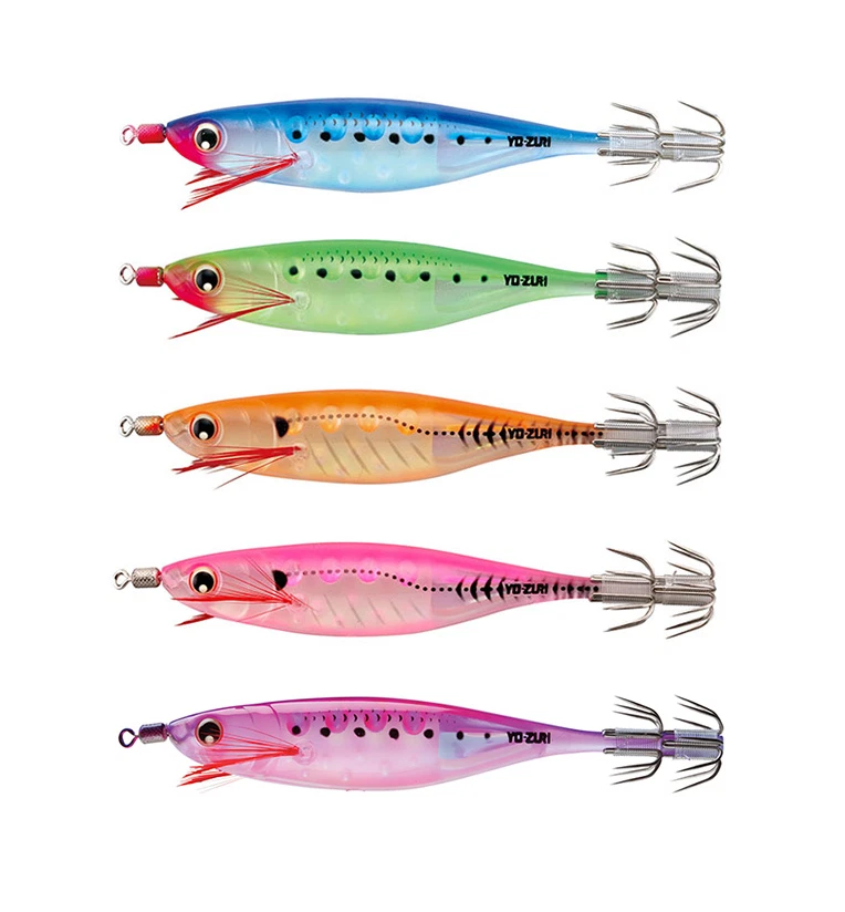 Isca de água salgada Yo-Zuri Squid Jig Ultra Aurora afundando 3 3/4 polegadas Squid Jig - Imagem 1 de 1
