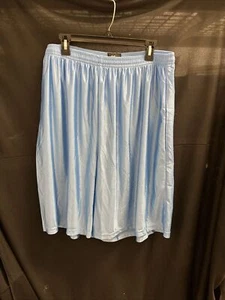 Yale Athletic Shorts Light Blue Elastic Waist w/Drawstring 3XL - Picture 1 of 2