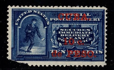 E5 Special Delivery overprint United States mint no gum - Image 1 of 2