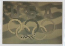 1992 Impel US Olympicards Hologram USA Gold Hologram