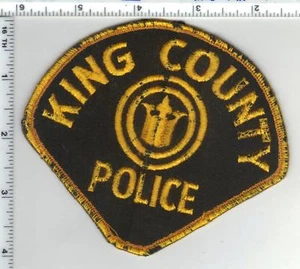 King County Police (Washington) 2nd Issue Uniform Take-Off Shoulder Patch - Picture 1 of 1