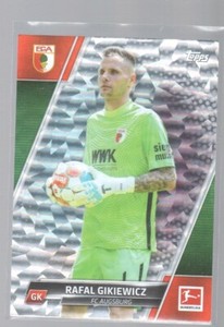 RAFAL GIKIEWICZ 2021-22 TOPPS BUNDESLIGA SPECKLE FOIL CARD #4
