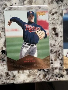 Tarjeta de novato de béisbol Pinnacle MLB 1997 Minnesota Twins Todd Walker #171 - Imagen 1 de 1