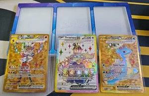 Pokemon Terapagos EX UPC Promo Set SVP 163/164/165 MN w/Magnetic Case - Picture 1 of 1