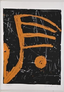 Helmut Metzner /Lithografie / handsigniert/ 150 Exemplare / von 1990 - Picture 1 of 2