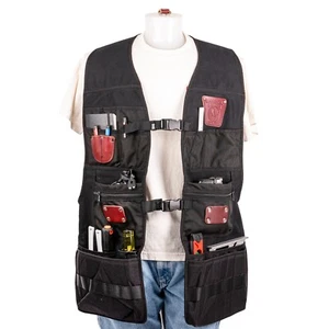 Occidental Leather 2576 XL OxyPro ZIP Tool Fastener Work Vest 34 Pockets XL - Picture 1 of 9