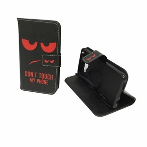 Funda protectora para móvil Samsung Galaxy A3 (2016) Wallet Cover Case negra - Imagen 1 de 6