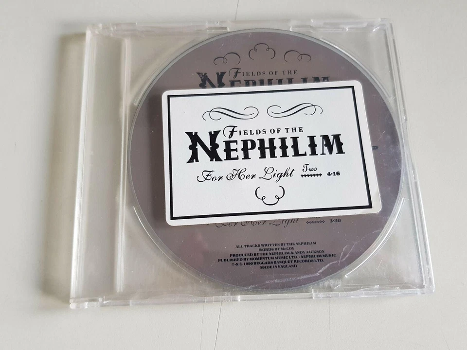 Fields of the Nephilim - For her light Maxi-CD PROMO - Bild 1 von 4