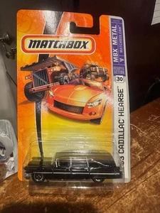 2007 Matchbox MBX Metal 1963 Cadillac Hearse #30 Black - Picture 1 of 1