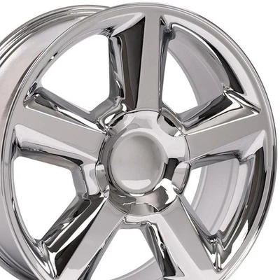 20" Chrome Wheel for 1999-2018 GMC Sierra 1500 - RVO0310 - Image 1 of 4
