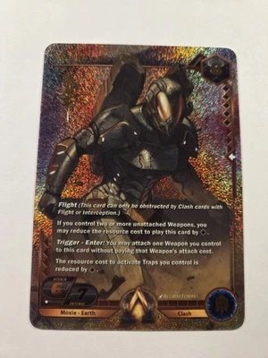 Alpha Clash TCG Moxie, Fully Loaded AC1-012 (IR) Foil (NM) - ICONIC RARE - Image 1 of 2
