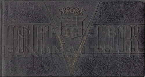 Álbum de concesionario de virutas de pintura de color exterior Cadillac 1951 Foto 1 de 2