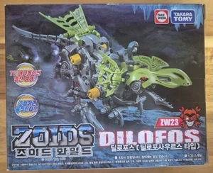 TOMY TAKARA DAEWON ZOIDS WILD :  ZW23 DILOPHOS Dilophosaurus type scale 1/35 - Picture 1 of 8