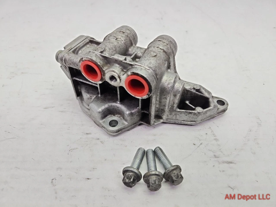 BMW 535xi 535i N54 E60 E61 2008 motor enfriador de aceite termostato/carcasa 7573212 Foto 1 de 4