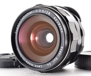 Near Mint Pentax Super Takumar 28mm f/3.5 Wide Angle Lens M42 Mount Japan #706 - Picture 1 of 12