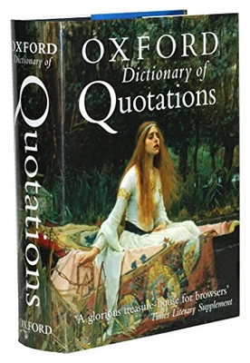 The Oxford Dictionary of Quotations Hardback Book The Cheap Fast Free Post - Image 1 of 2