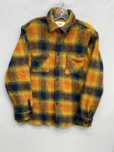 Wax London Button-up Long Sleeve Whiting Overshirt Large Multicolor - Picture 1 of 10