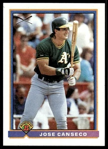 1991 Bowman Jose Canseco Oakland Athletics #372 - Foto 1 di 2
