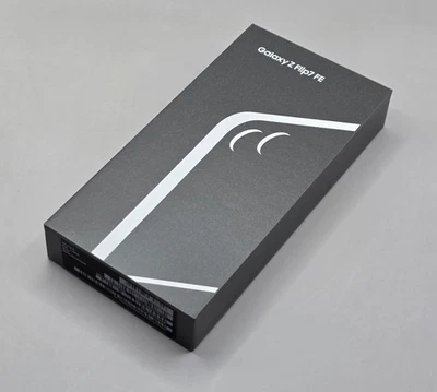 NEW & SEALED Samsung Galaxy Z Flip7 FE 128GB Black - UK MODEL 2 YEAR WARRANTY - Image 1 of 4