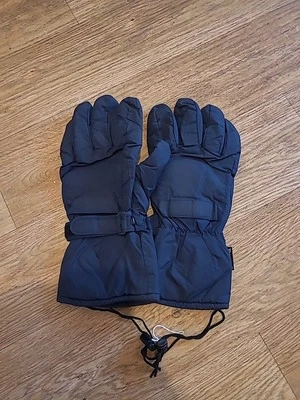 Mens Thinsulate 8.5 Black Thermal Gloves - Image 1 of 4