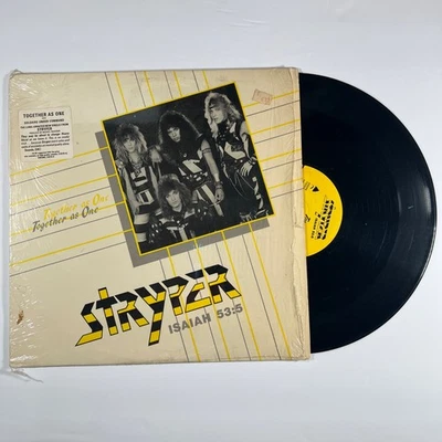 Stryper – Together As One 12" 1985 Enigma 72070-0 Shrink VG+/VG+ Christian Metal - Image 1 of 4