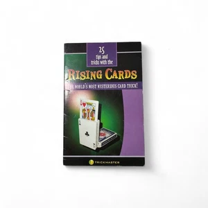 25 TIPS AND TRICKS WITH THE RISING CARDS BY ROMAN LEPREE / Vintage Magic Book - Picture 1 of 2