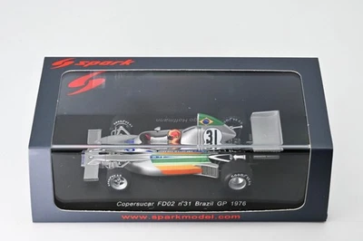 Spark 1/43 Copersucar FD02 #31 Ingo Hoffmann Brazil GP 1976 OVP S3940 - Bild 1 von 4