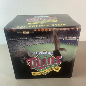 Minnesota Twins 1991 World Champions Collectible Stein (SGA) (New) (MLB)  - Picture 1 of 12
