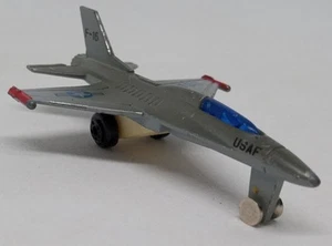 Unbranded Matte Grey F-16 Falcon USAF Loose Diecast 1:100 #614 - Picture 1 of 6