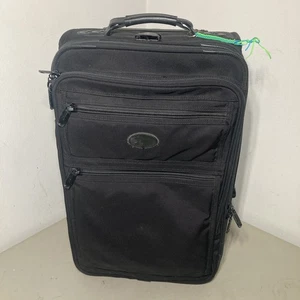 "Maleta de equipaje Kirkland Signature 23"" vertical expandible con ruedas negra Cordura" - Imagen 1 de 11