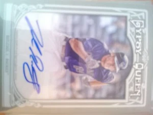 Autógrafo Topps Gypsy Queen Josh Rutledge 2013 certificado automático - Imagen 1 de 1