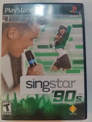 SingStar '90s (Sony PlayStation 2, 2008) PS2 CIB - Image 1 of 4