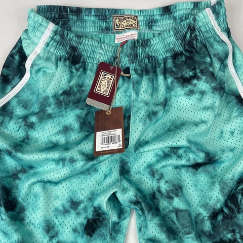 Mens Mitchell & Ness Galaxy Swingman San Antonio Spurs 1998-99 Shorts Men’s XL Cover