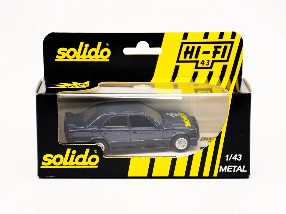 Solido 1510 1/43 比例 Hi-Fi 43 1988 梅赛德斯 190 16S 压铸汽车 — 第 1/1 张图片