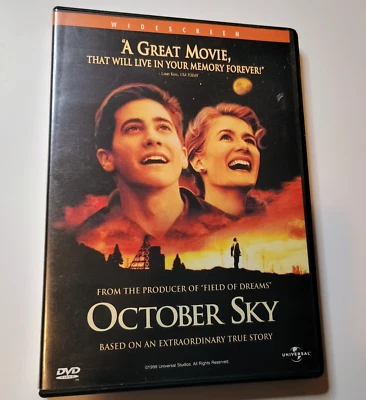 October Sky (DVD, 1999). Widescreen Edition. Pre-Owned. Good Condition. - Image 1 of 4