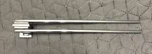 Chrome Swivel Towel Rack Folding 2 Arms Brass Hand Towel Bars Towel Hanger - Picture 1 of 4