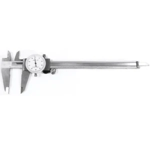 0 - 8" Dial Caliper - White Face - Picture 1 of 2