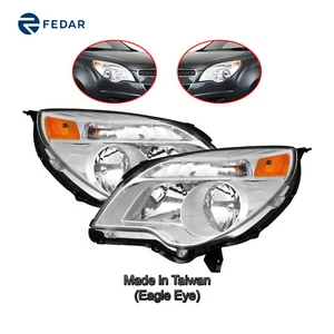 Headlight Fit 2010-2014 Chevrolet Equinox LS/LT Pair - Picture 1 of 3