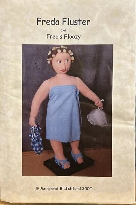 Freda Fluster Aka Fred’s Floozy By Margaret Blatchford, 2000 Doll Pattern  - Image 1 of 2