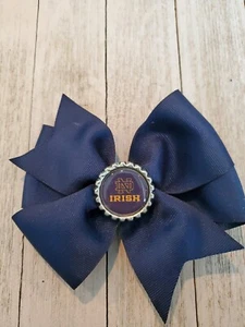 Moño de pelo irlandés de lucha simple Notre Dame moño Notre Dame - Imagen 1 de 1