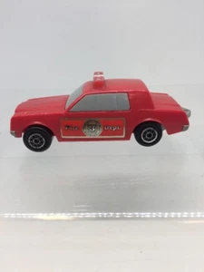 VTG 1980 Tonka Fire Dept Plastic Car Toy - Buick Tow Hitch - Picture 1 of 7